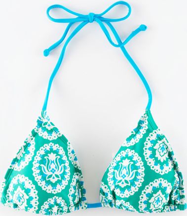 Boden, 1669[^]35237908 Triangle Bikini Top Green Boden, Green 35237908