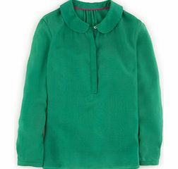 Boden Tuileries Blouse, Green,Cream,Blue 34314880