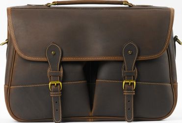 Boden Tustings Satchel Brown Leather Boden, Brown