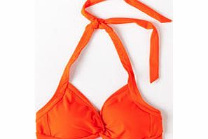 Boden Twist Front Bikini Top, Hibiscus Stripe/China