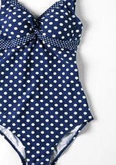 Boden Twist Front Swimsuit, Mariner Blue Spot 34092569