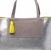 Boden Venice Tote, Silver Metallic/Driftwood 34736579