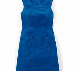 Boden Victoria Dress, Blue,Grey,Orange 34302380