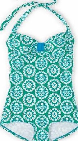 Boden Vintage Boyleg Swimsuit, Green 34564856