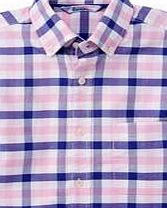 Boden Washed Oxford Shirt, Pink/Navy Check 34544387