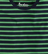 Washed T-shirt, Navy/Lime Breton 34425512