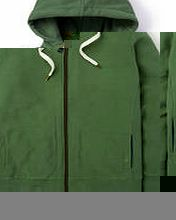 Boden Washed Zip Through Hoody, Washed Green 34860460
