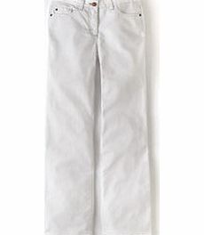 Boden Wideleg Jeans, White,Denim 34043430