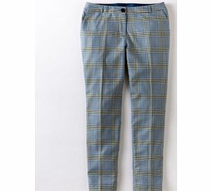Boden Wool Bistro Crop, Blues Check,Brown Check,Green