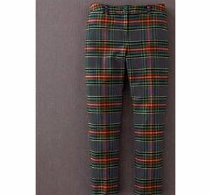 Boden Wool Bistro Crop, Blues Check,Green Tartan,Brown