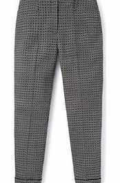 Wool Chelsea Turn-up, Black and white,Blue