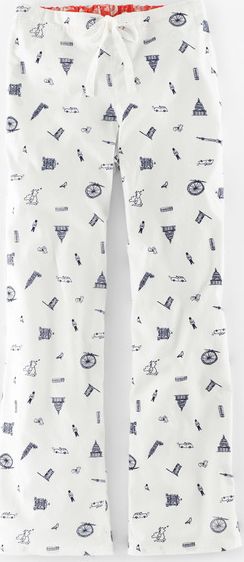 Boden, 1669[^]35074905 Woven Pull-On Pyjamas City Print Boden, City