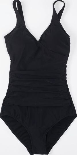 Boden Wrap Front Swimsuit Black Boden, Black 34564112