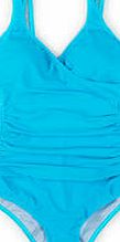 Boden Wrap Front Swimsuit, Dark Turquoise 34564567