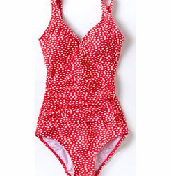 Wrap Front Swimsuit, Hibiscus Pretty Spot,Lido