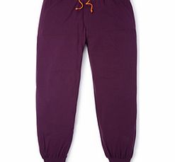 Boden Yoga Loose Trousers, Maroon 34594622