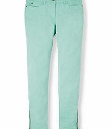 Boden Zip Ankle Skimmer Jeans, Fountain,Dune,China