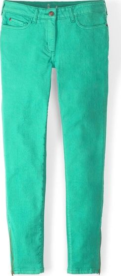 Boden Zip Ankle Skimmer Jeans Viridian Boden, Viridian