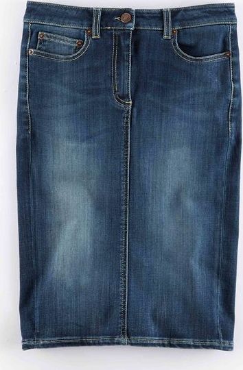 Boden, 1669[^]35068923 Zoe Pencil Skirt Denim Boden, Denim 35068923