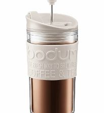 Bodum Travel Press Coffee Maker Off White ``Travel