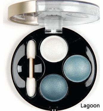 Body Collection - Sultry Eyes Eyeshadow Dome Trio - Lagoon