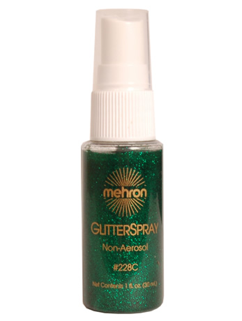 Glitter Spray Green