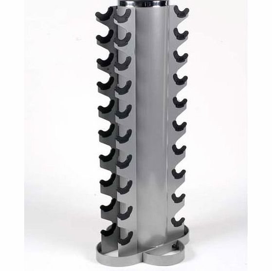 Body Power 10 Pair Vertical Dumbbell Rack