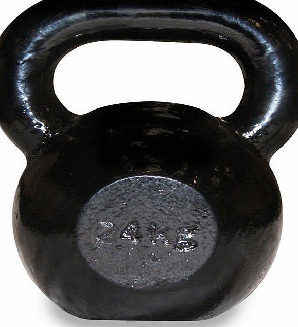 Body Power 24Kg Cast Iron Kettle Bell (x1)