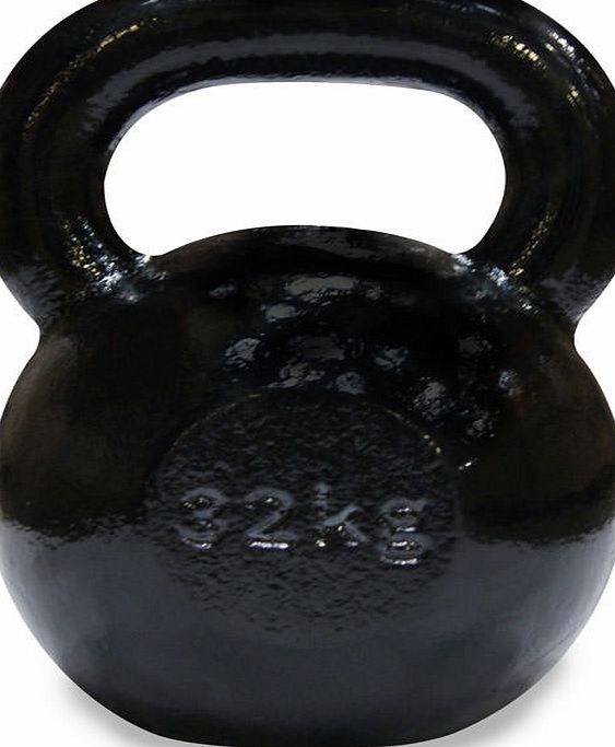 Body Power 32Kg Cast Iron Kettle Bell (x1)