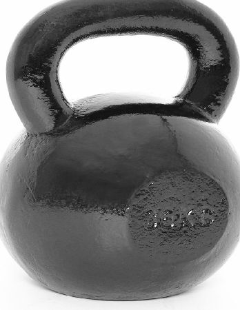 Body Power 36kg Cast Iron Kettle Bell (x1)