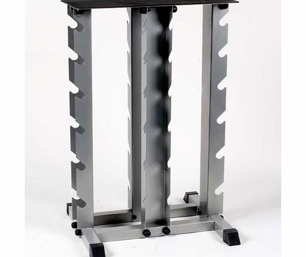 Body Power 4 Tier Vertical Dumbbell Rack