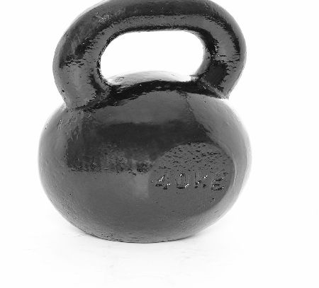 Body Power 40kg Cast Iron Kettlebell (x1)