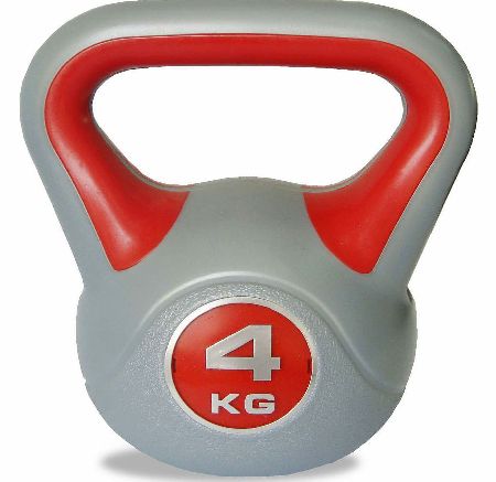Body Power 4kg Vinyl Kettlebell