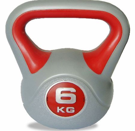 Body Power 6kg Vinyl Kettlebell