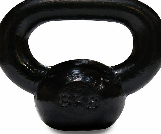 Body Power 8Kg Cast Iron Kettle Bell (x1)