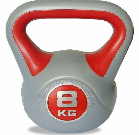 Body Power 8kg Vinyl Kettlebell