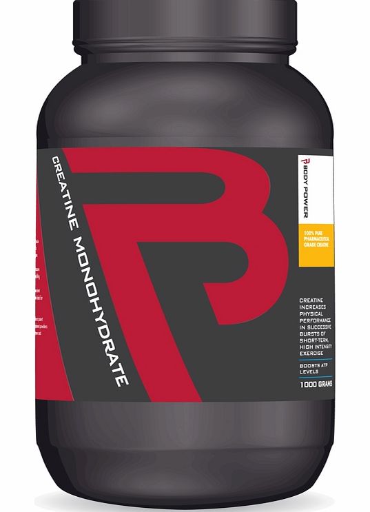 Body Power Creatine Monohydrate 1Kg - BBE 08/2014