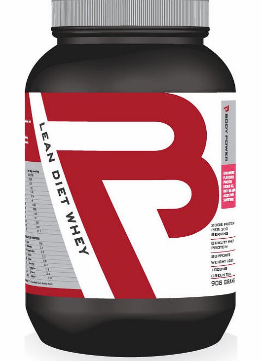 Body Power Lean Diet Whey Strawberry 908g