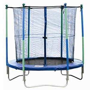 Sculpture Trampoline and Safety Enclosure