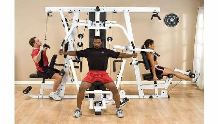 Body-Solid EXM-4000S Commercial Multi Gym (WHITE)