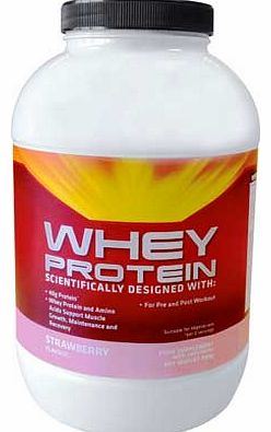 Body Supreme 2.2kg Whey Protein Shake - Strawberry