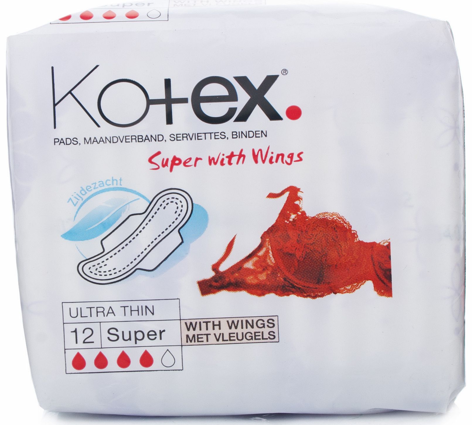 Bodyform Kotex Ultra Thin Super with Wings