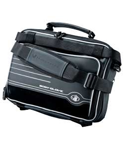 Portable DVD Player Case -Scuba II Black/Silver