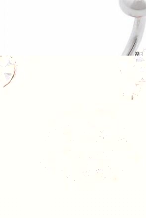 bodyjewelry 316L surgical steel 14g Flower 15 dangle belly bar 3/8 body piercing cool navel rings jewellery IAJN