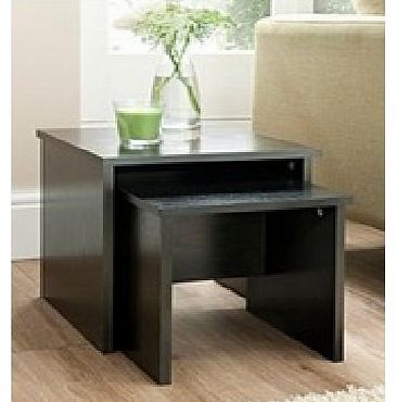 Boldon Lounge Furniture - Nest of Tables - Black