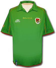 Bolivia Atletica Boliva home 04/05