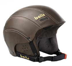 Bolle HALF PIPE SKI HELMET - BROWN LEATHER
