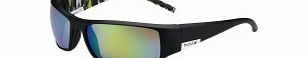 Bolle Sport King Matt Black Lime Zebra Polarized