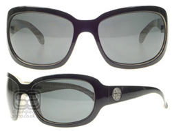 Bolle TEASE BLACK FOSSIL FRAME - POLARIZED SMOKE