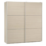Bologna Medium Sliding Wardrobe- Maple effect